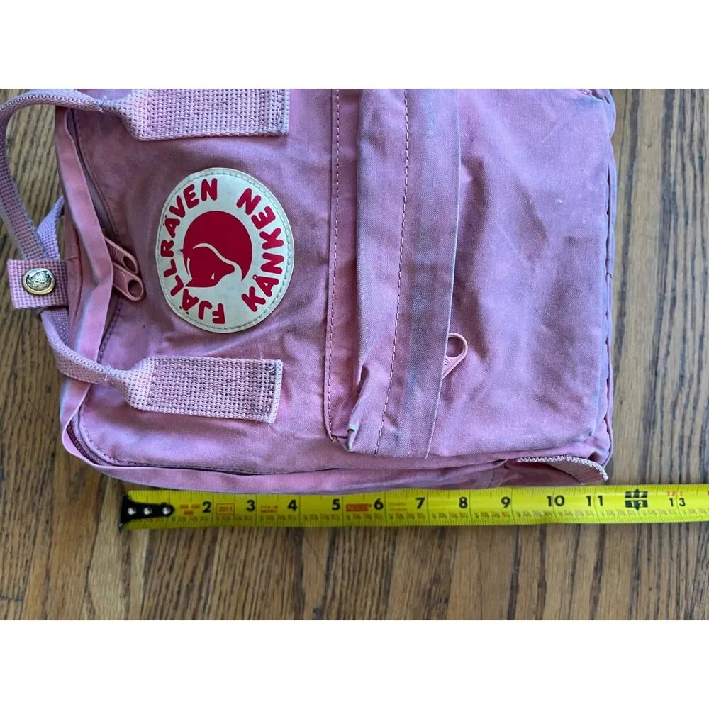 FJALLRAVEN Kanken Pink Mini Backpack Bag  Women's Size Small